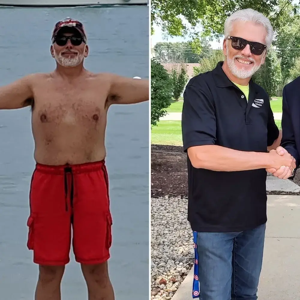 Steve S. before and after